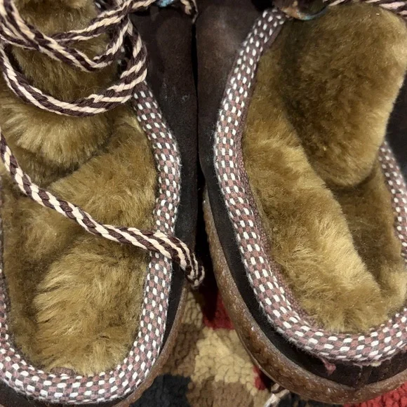 Womens vintage Polar Yodelers moccasins - Picture 10 of 13